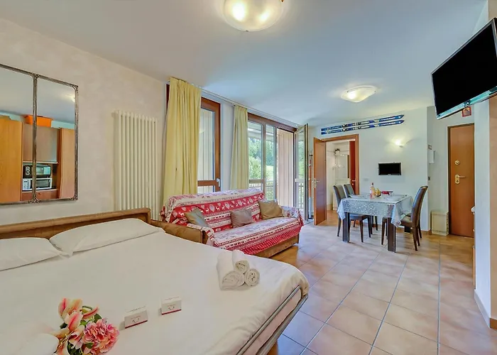 La Marmotta Ski In/Ski Out - Studio With Terrace - Happy Rentals
